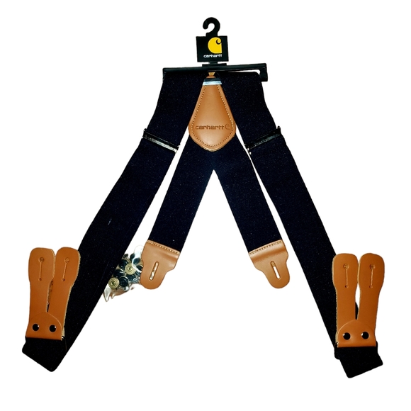 Carhartt Accessories Carhartt Suspenders 26 Inch Navy Blue Nwt New